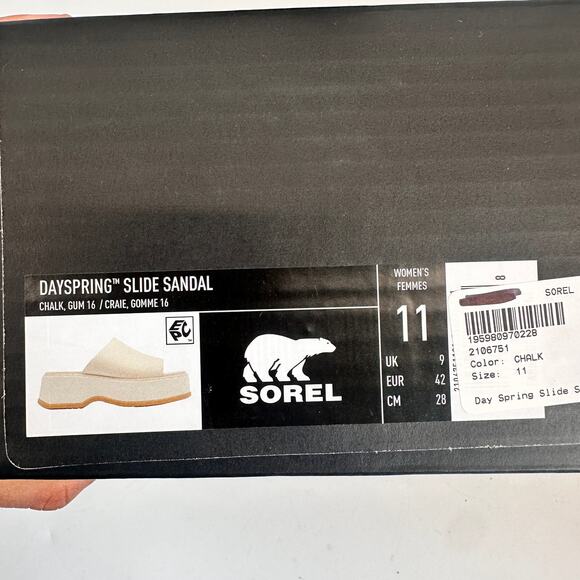 SOREL New in Box Dayspring Slide Sandal // 11 - Picture 4 of 10